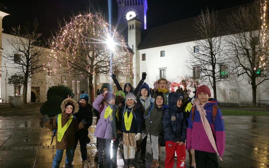 Večerni pohod na Ljubljanski grad