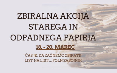 Zbiralna akcija papirja